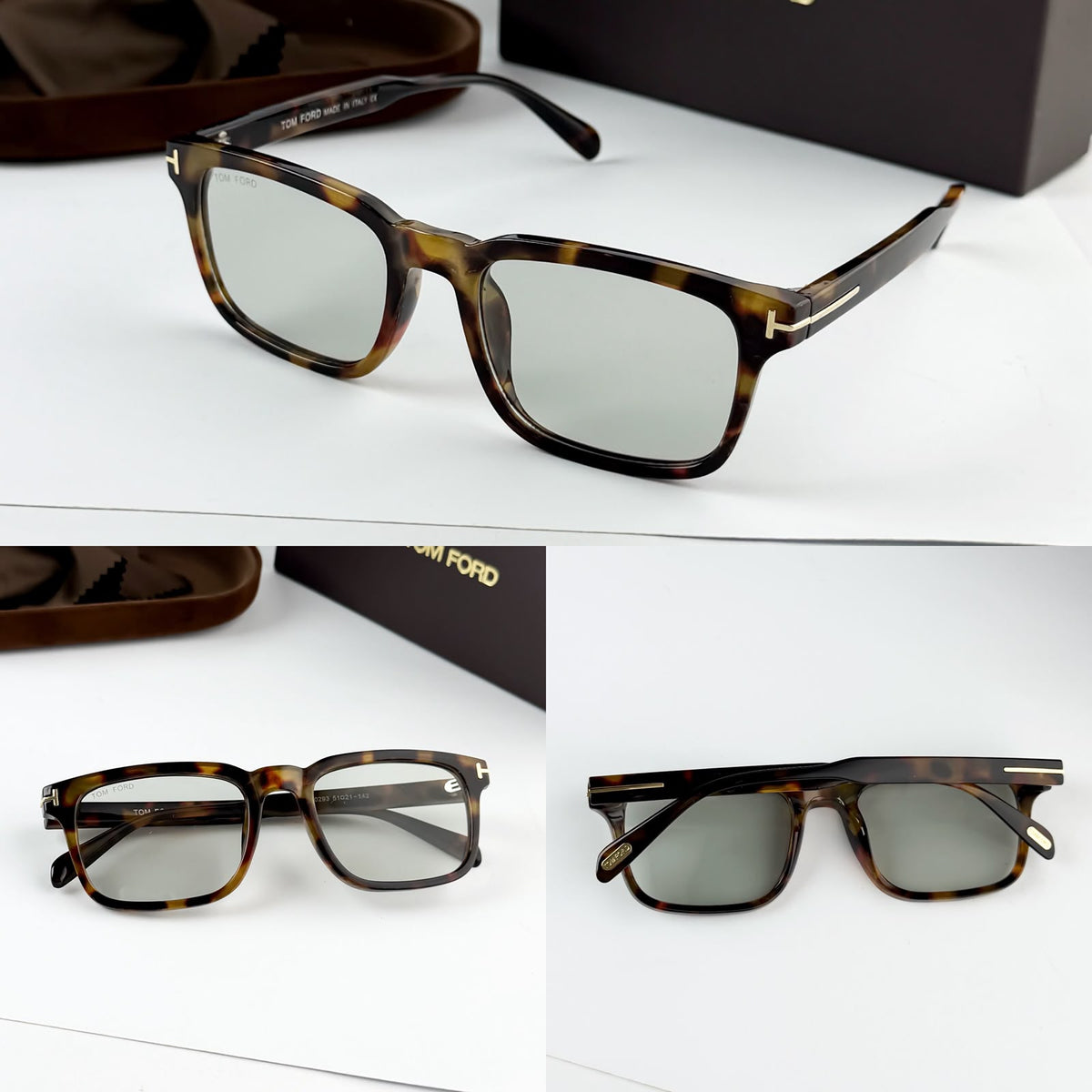 TIGER PRINT LIGHT SHADES SUNGLASSES