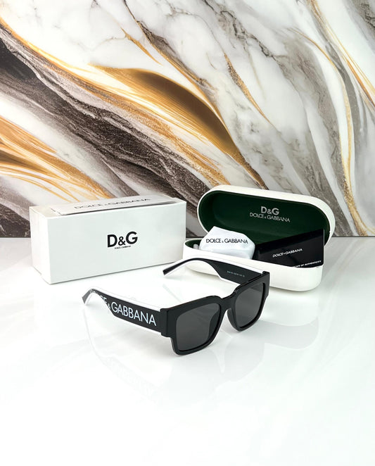 D&G 6184 BLACK SUNGLASSES